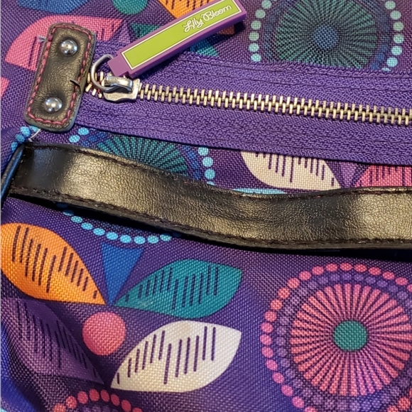 Lillybloom Purple colorful cute crossbody bag. - Picture 8 of 10
